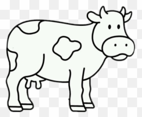 Download Vaca Sticker - Vaca Para Colorear Png Image With No Imagenes De Vacas Kawaii,Vaca Png