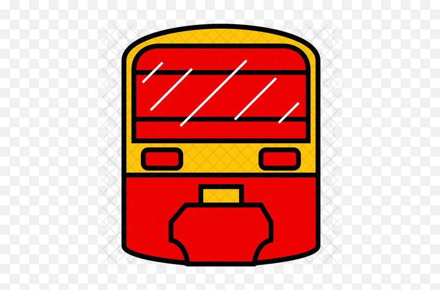 Monorail Icon Of Colored Outline Style - Horizontal Png,Monorail Icon