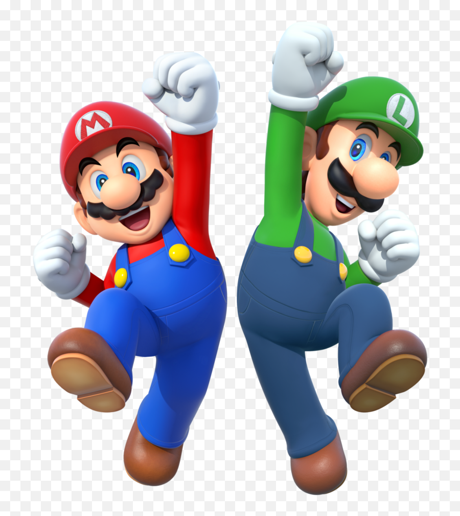 Mario And Luigi Jumping Clipart - Super Mario And Luigi Png,Mario Jumping Png
