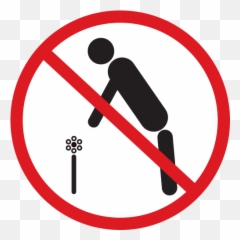 Blumen Pflücken Verboten - Do Not Through Waste png