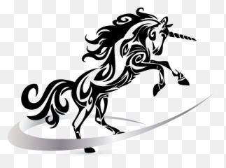 Online With The Best Unicorn Logo Templates - Design png