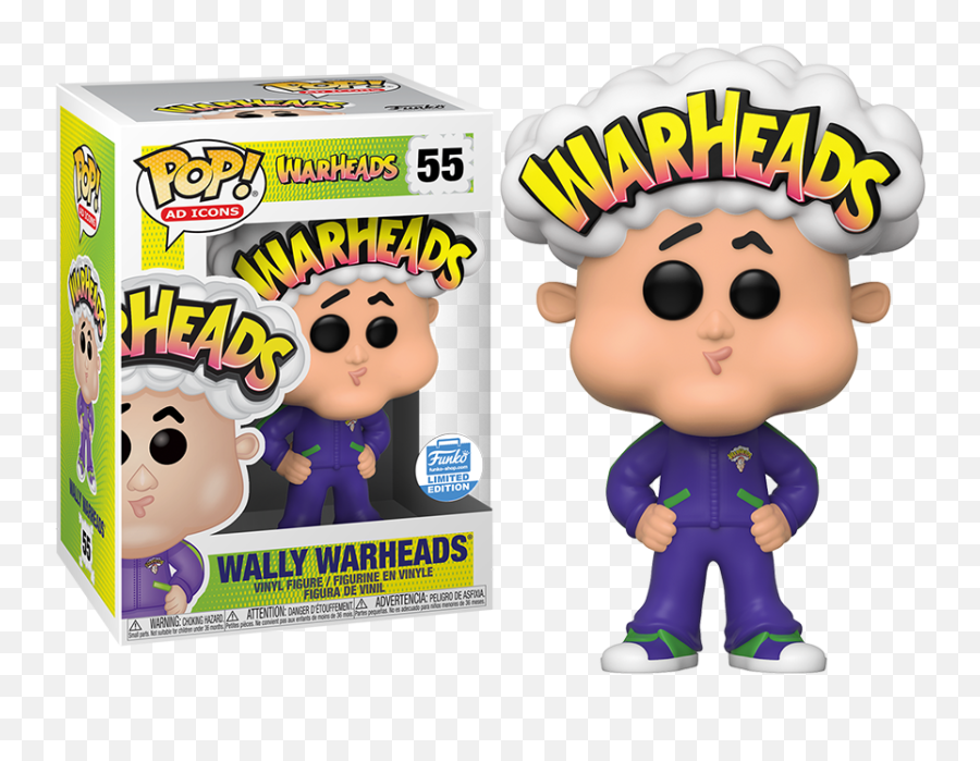 Funko Pop Ad Icons Wally Warheads 55 - Wally Warheads Funko Pop Png,Toy Box Icon