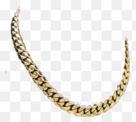 Gold Chain Cubanlink Bling - Sticker by Lloyd Transparent Cuban Link Chain Png