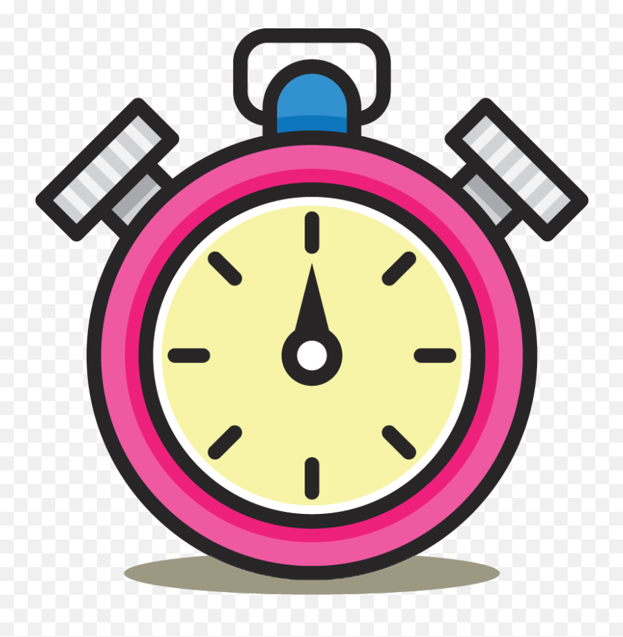 A Stop Watch - Time Bomb Icon Clipart Full Size Clipart Alarm Clock Clipart Png,Stp Icon