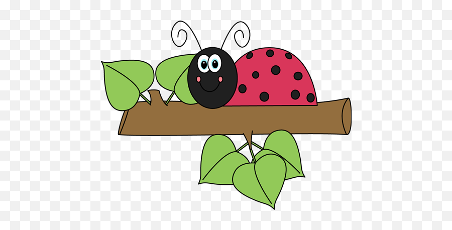 Free Ladybug Cliparts Download Png - Cute Bug Clipart Png,Ladybug Icon Leaf