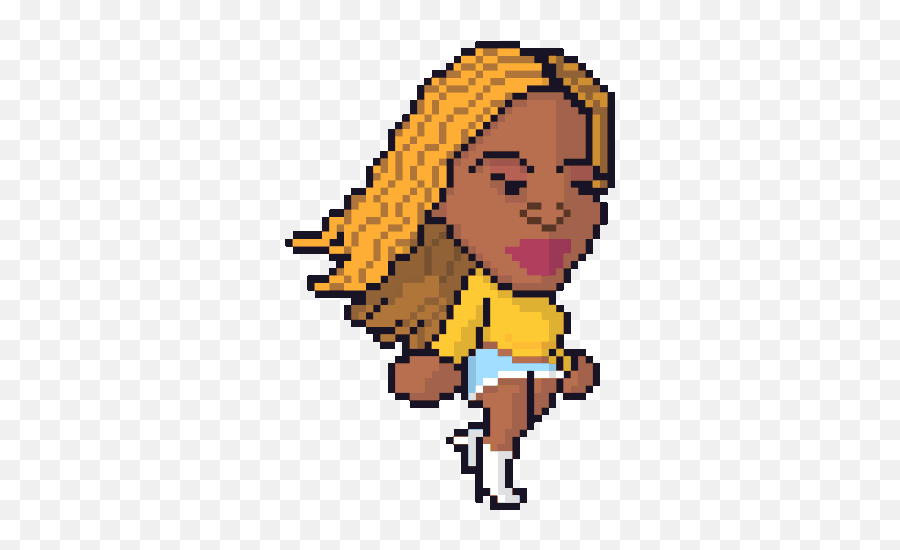 Beyonce Ali Graham Sticker - Beyonce Ali Graham Lil Ye Dancing Gif Transparent Beyonce Png,Beyonce Icon
