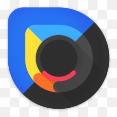 Blackdrop - Icon Pack blackpixelteardropddt 51 APK AAPKS Dot png