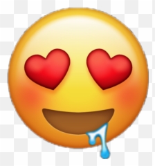 Emoji Heart Tumblr Png Baba 279303899026211 By Dileyni01 - Transparent Iphone Heart Eyes Emoji