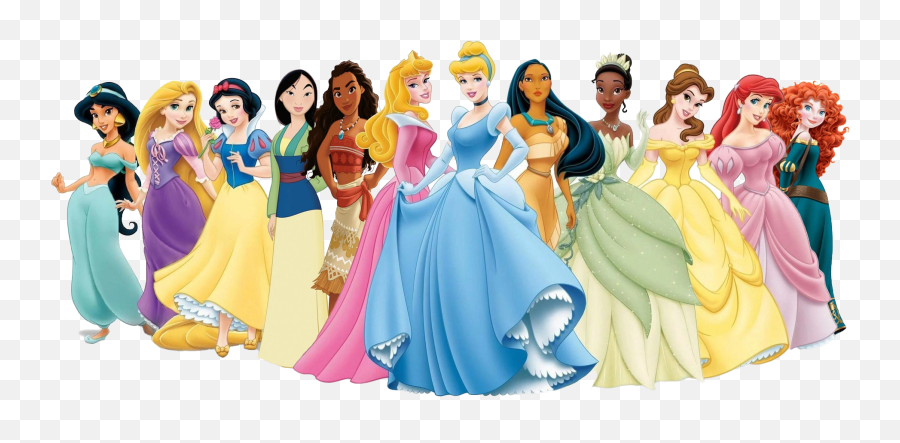 All Disney Princess Png File - Disney Princess With Moana,Disney Princess Png