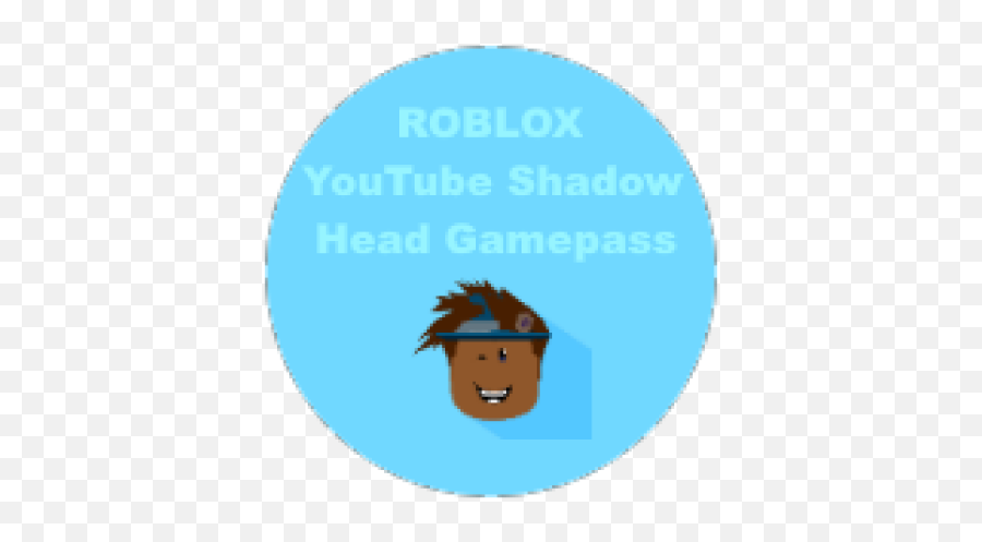 Roblox Youtube Shadow Head Icon Gamepass - Roblox Happy Png,My New Youtube Icon
