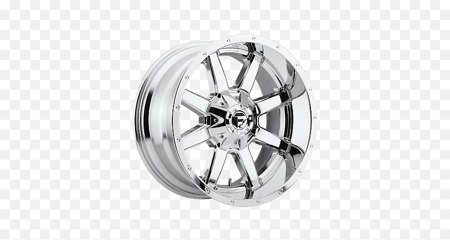 Fuel 1pc Maverick Chrome Plated 20x9 For Ford F250 Rim 8x170 20 Offset Each Ebay - Fuel Maverick Chrome Png,Gm Icon F2