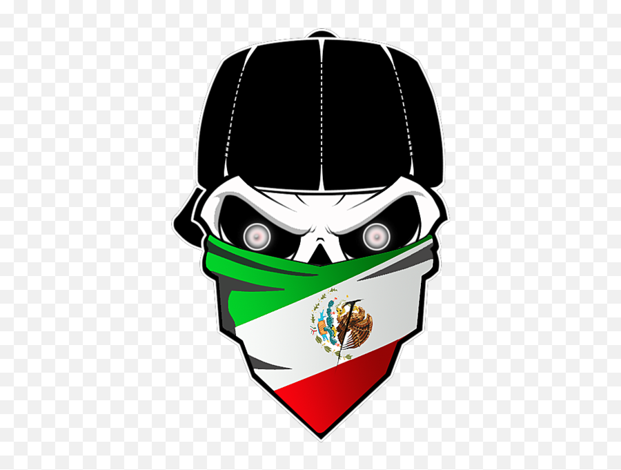 Mexican Flag Skull - Coat Of Arms Of Mexico Png,Mexican Flag Transparent