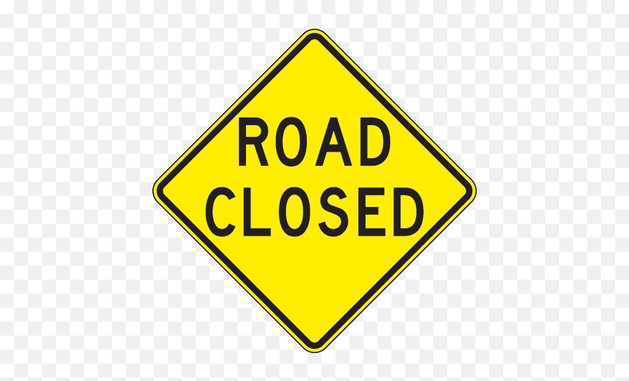 Portions Of Brandon Road Closed This Week Through October - Traffic Sign Png,Close Png