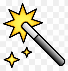 Filemagic Wand Icon 229981 Color Flippedsvg - Wikimedia Magic Wand Icon Color Png,Wand Png