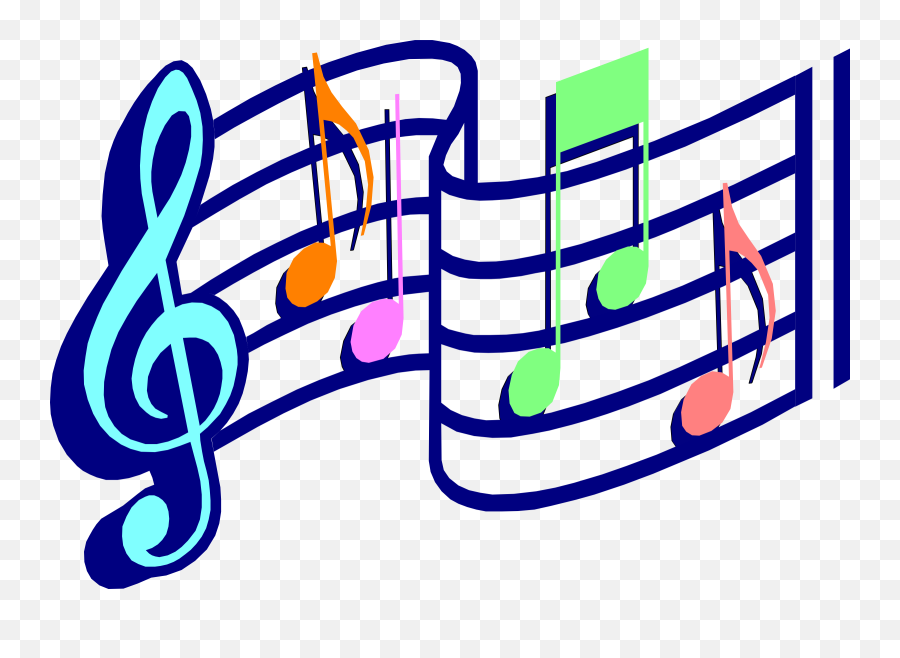 Hd Colorful Music Notes - Musical Notes,Staff Png