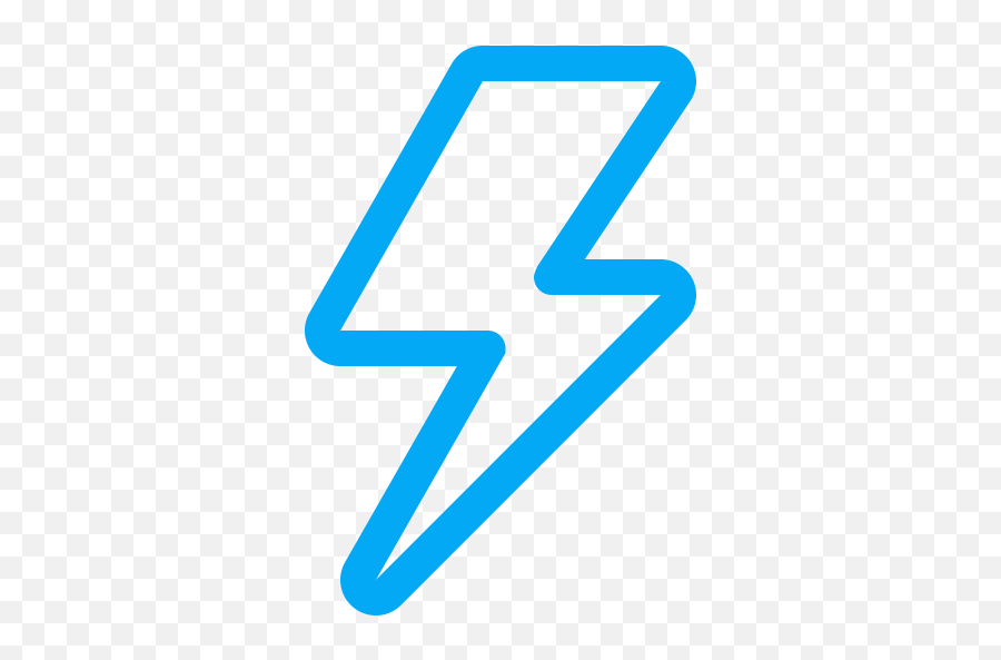 Charge Electric Electricity Forecast Lightning Power - Thunder Icon Blue Png,Electricity Png