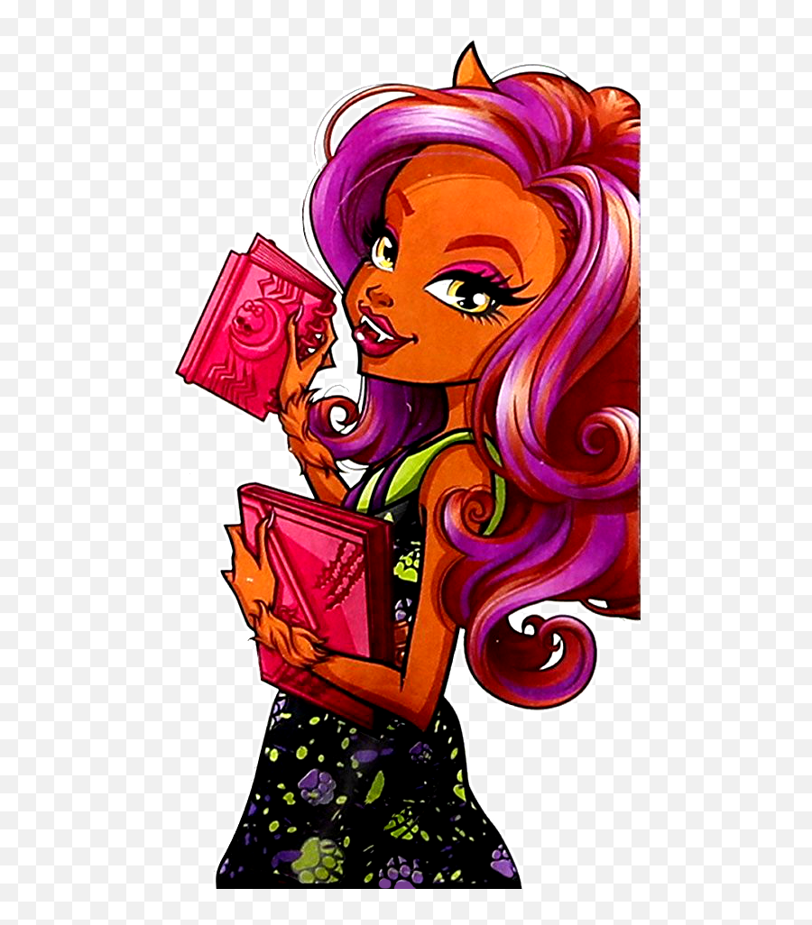 Monster High Artworkspng U2014 Artworkpng De Clawdeen Wolf - Clawdeen Wolf Ghoul La La Locker,Ghoul Png