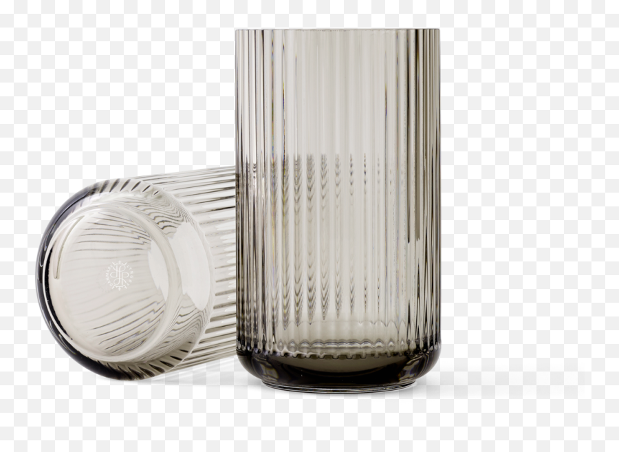 See 25 Cm Glass Lyngby Vase Smoke Mouth - Blown Glass See Now Lyngby Porcelæn Lyngby Vase Png,Glass Effect Png