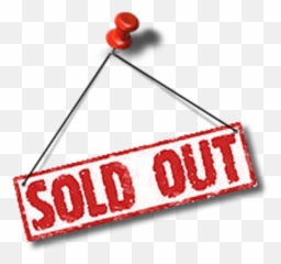 Sold Out Sign Png Image - Transparent Background