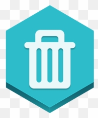 Trash Bin Icon - Hex Icons Pack Softiconscom Prirodni Zagadjivaci Zivotne Sredine Png,Trash Bin Png