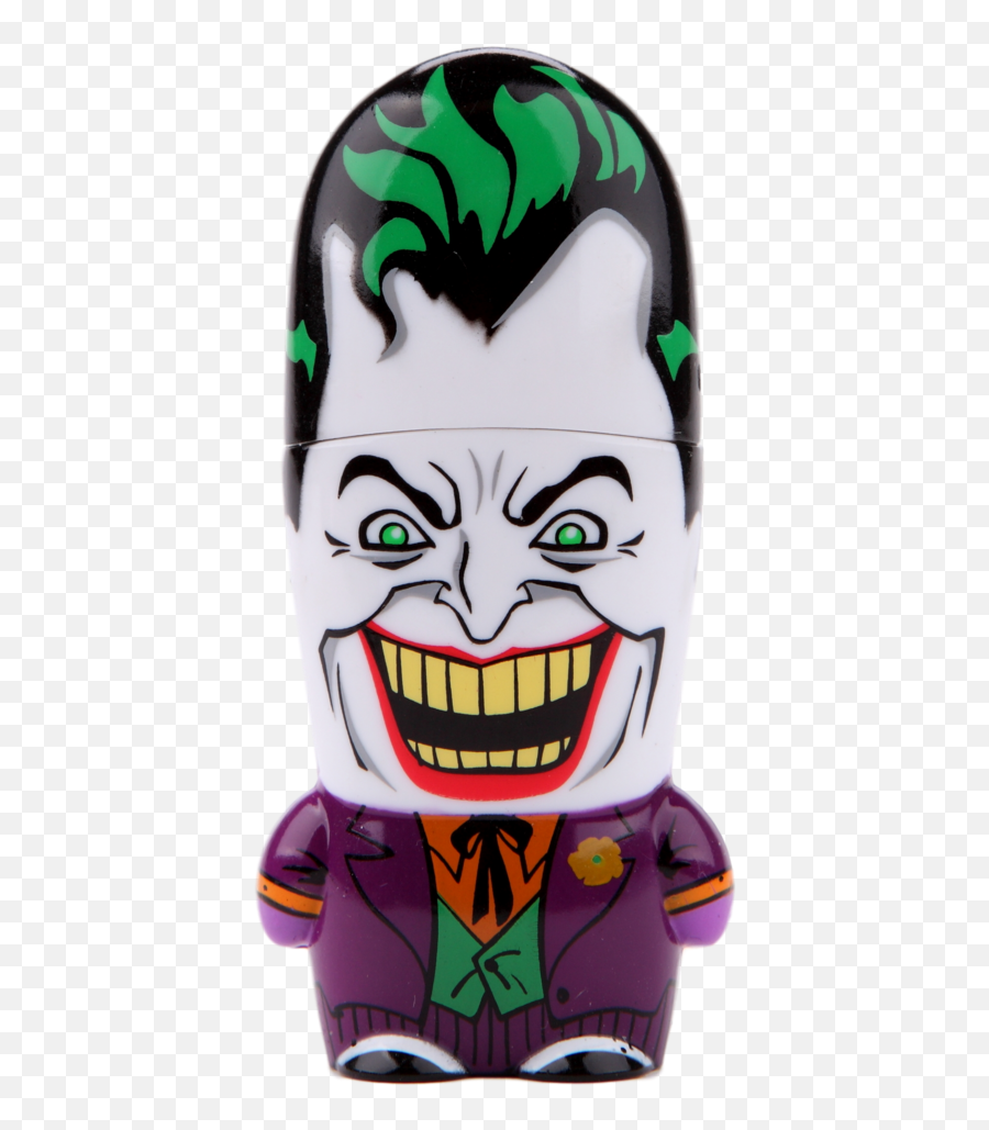 Mimobot Usb Dc Batman Joker 4gb - Cartoon Png,Batman Joker Logo