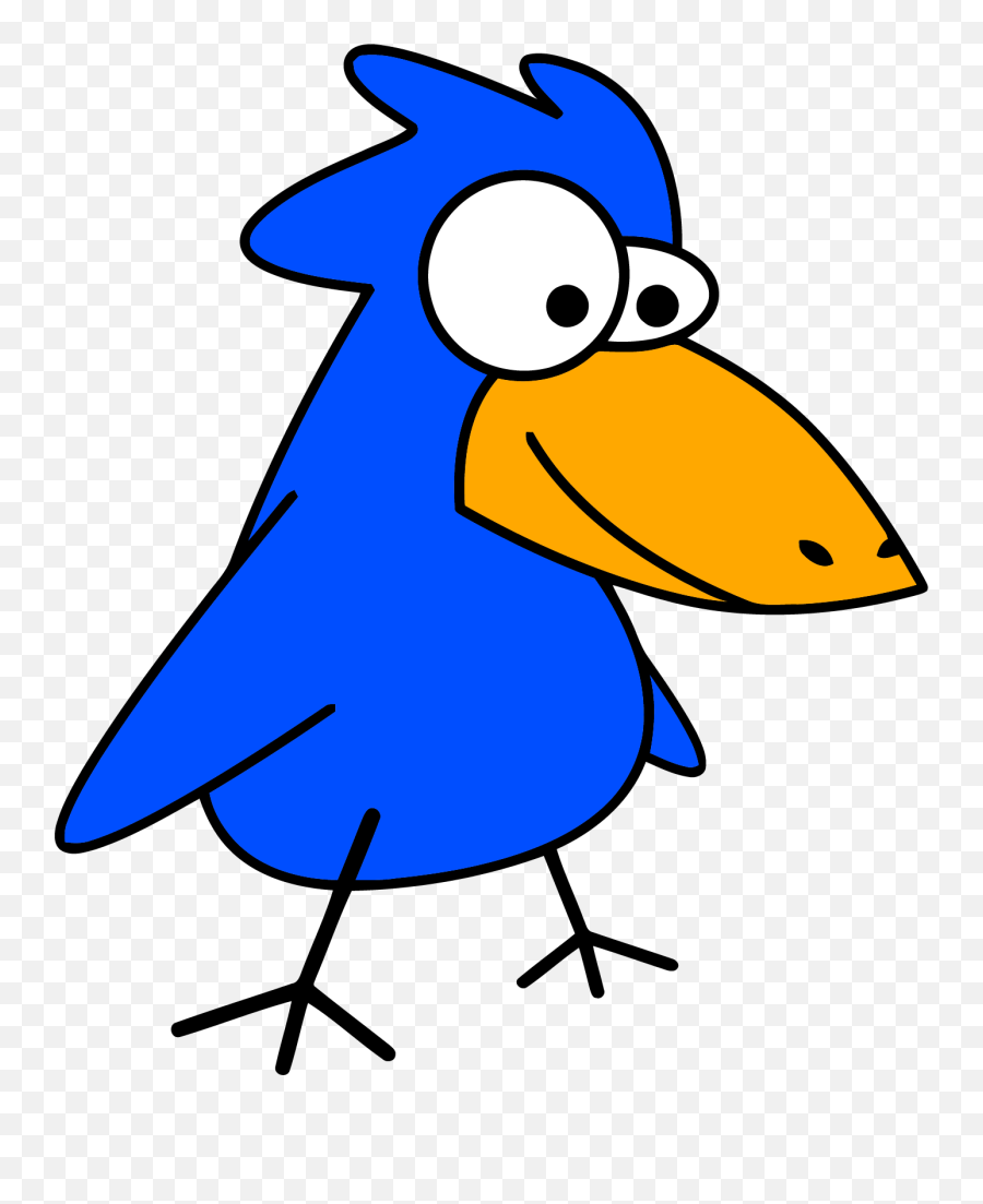 Cute Blue Bird Clip Art Free Birds Clipartix 2 - Jay Bird Clip Art Png,Blue Bird Png