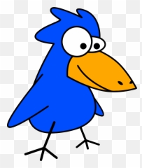 Cute Blue Bird Clip Art Free Birds Clipartix 2 - Jay Bird Clip Art Png,Blue Bird Png