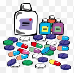 Download Hd Tablet Clipart Medicine - Clip Art Of Medicine Clipart Png,Medicine Png