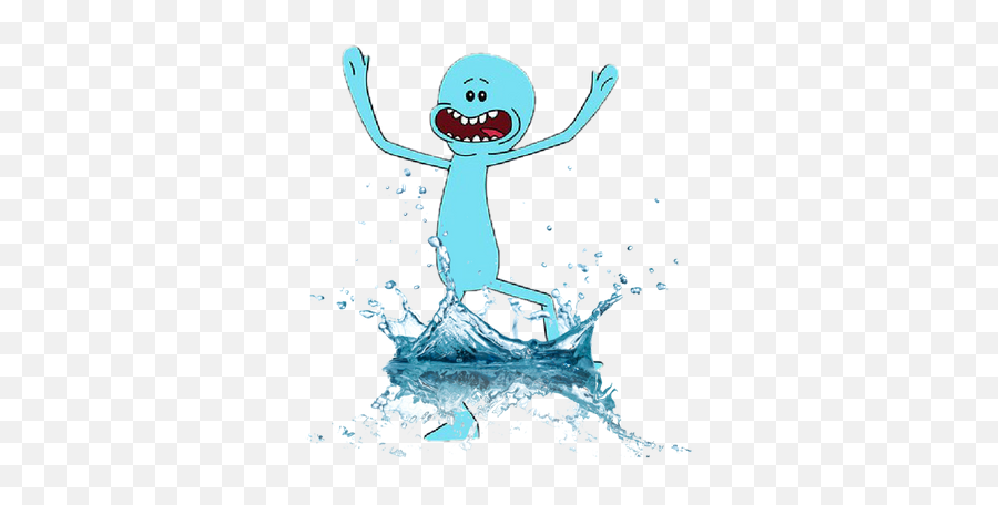 Making The Splash To Minnow U2014 Steemit - Transparent Background Water Splash Png,Mr Meeseeks Png