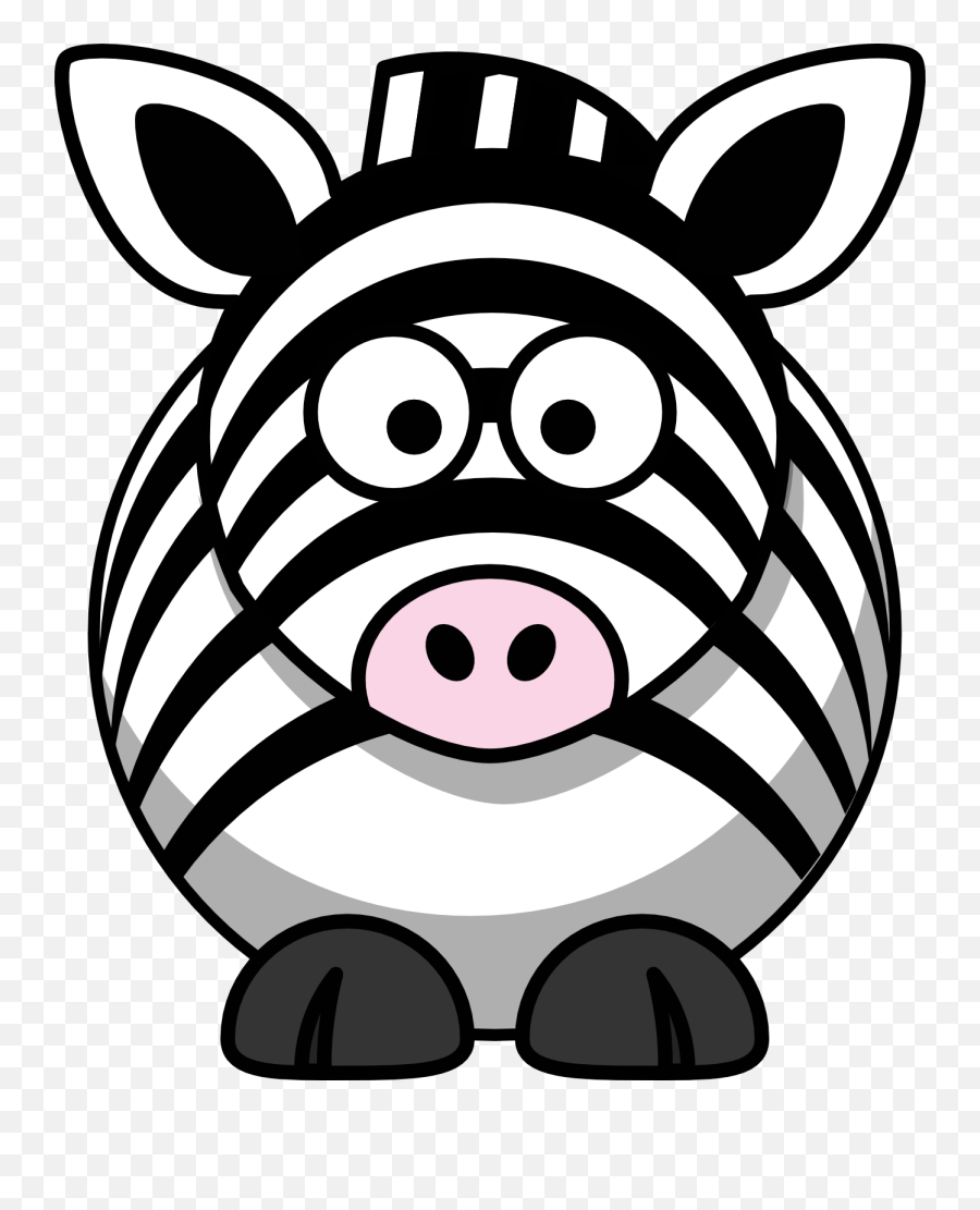 Zebra Animal Head - Free Vector Graphic On Pixabay Cartoon Clipart Zebra  Png,Happy Face Transparent Background - free transparent png images -  
