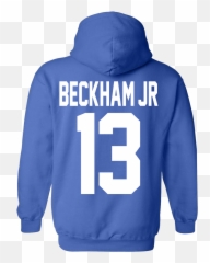 New York Giants Odell Beckham Jr - Hoodie png