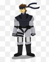 Solid Snake Mgs1 By Pyronator Newgrounds - Cartoon png