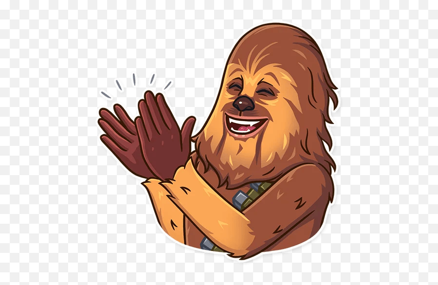 Chewbacca - Telegram Sticker Chewbacca Stickers Png,Chewbacca Png