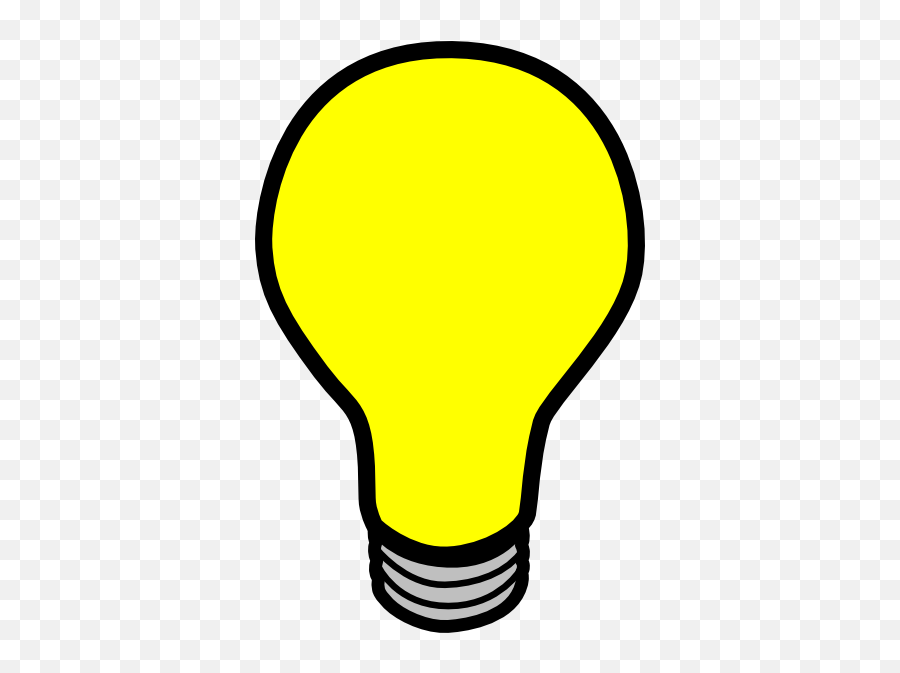 Lightbulb Clipart - Light Bulb Clip Art Png,Lightbulb Transparent Background