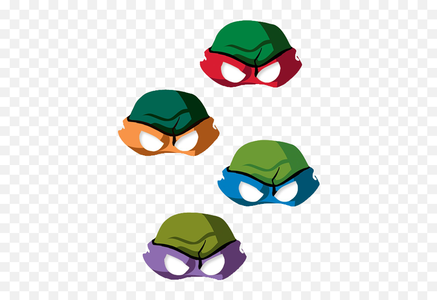 Ninja Turtles Mask Psd Official Psds - Teenage Mutant Ninja Turtles Masks Png,Ninja Mask Png