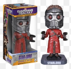 Guardians Of The Galaxy - Star Lord Wacky Wobbler Retrospace Bobble Head Funko png