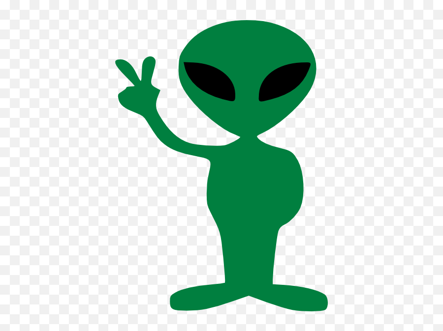 Alien With Black Eyes Clipart Png - Area 51 Alien Png,Alien Clipart Transparent