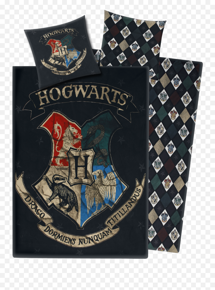 Harry Potter - Hogwarts Duvet Cover Multicolour Sabanas Harry Potter Png,Hogwarts Logo Png