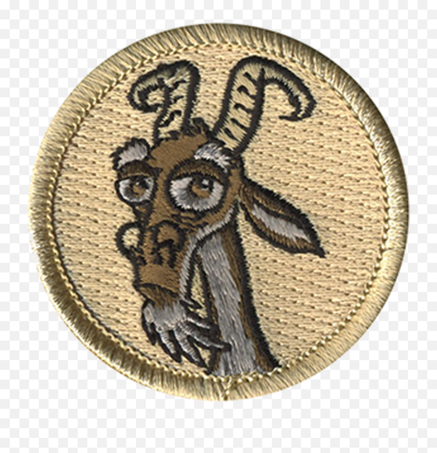 Official Licensed Old Goat Head Patrol Patch - Antelope Png,Goat Head Png