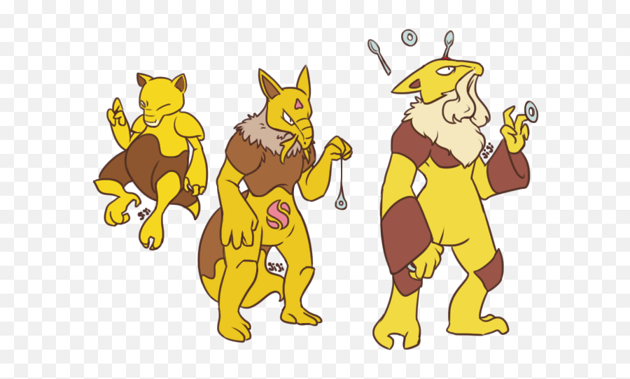 Alakazam U2013 Ptgigi - Alakazam And Hypno Fusion Png,Alakazam Png