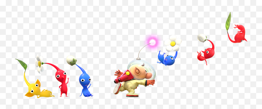 Captain Olimar Pikmin Character Art - Transparent Pikmin Png,Pikmin Png
