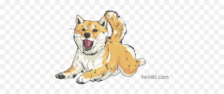 Dog Running Dodge Shiba Inu Story Animal Pet Mps Ks2 - Happy Png,Dog Running Png