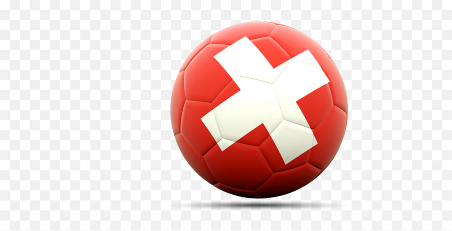 Football Icon Illustration Of Flag Switzerland - Swiss Football Png,Switzerland Flag Png