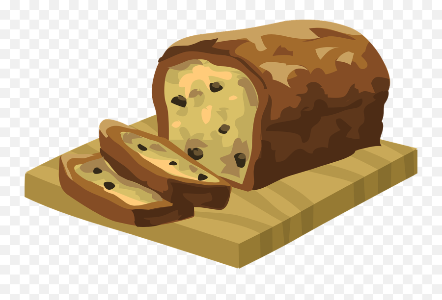 Bread Snacks Foods - Free Vector Graphic On Pixabay Transparent Background Banana Bread Clipart Png,Loaf Of Bread Png
