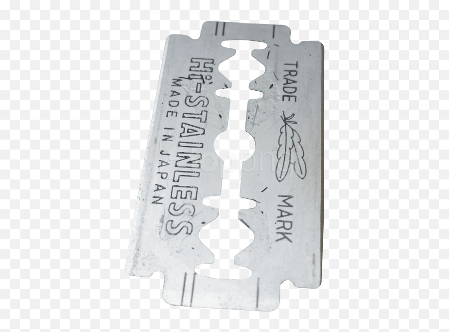 Razor Blade Png Images Transparent - Stencil,Razor Blade Png