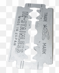 Razor Blade Png Images Transparent - Stencil,Razor Blade Png
