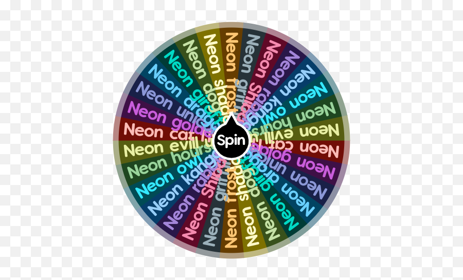 What Pet Will You Get In Adop Me Spin The Wheel App - Dot Png,Neon Triangle Png
