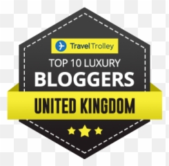 Top 10 Luxury Travel Bloggers In Uk - Travel Trolley Sign Png,Blogger Logo