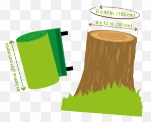 Logs Clipart Tree Bark - Tree Stump Transparent Cartoon Cylinder Png,Stump Png