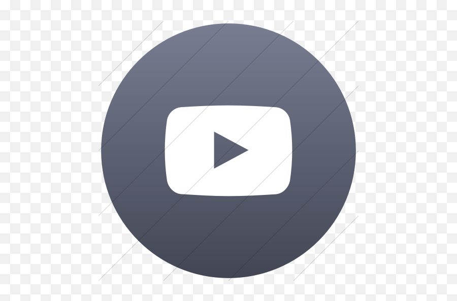 Iconsetc Flat Circle White - Dot Png,Blue Youtube Logo